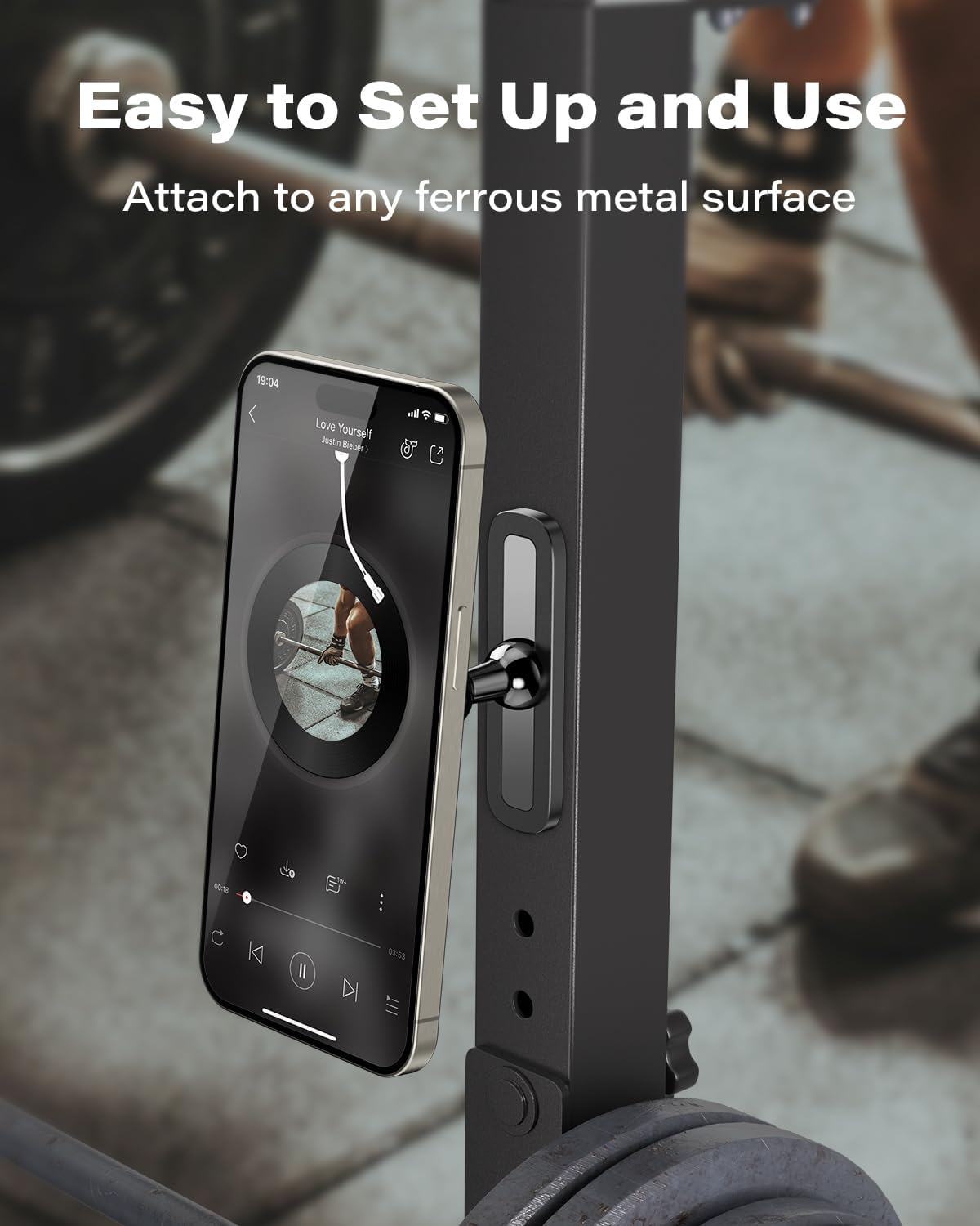 Thumbnail 2 de APPS2Car Mag-safe Gym Mount for 360° Adjustability