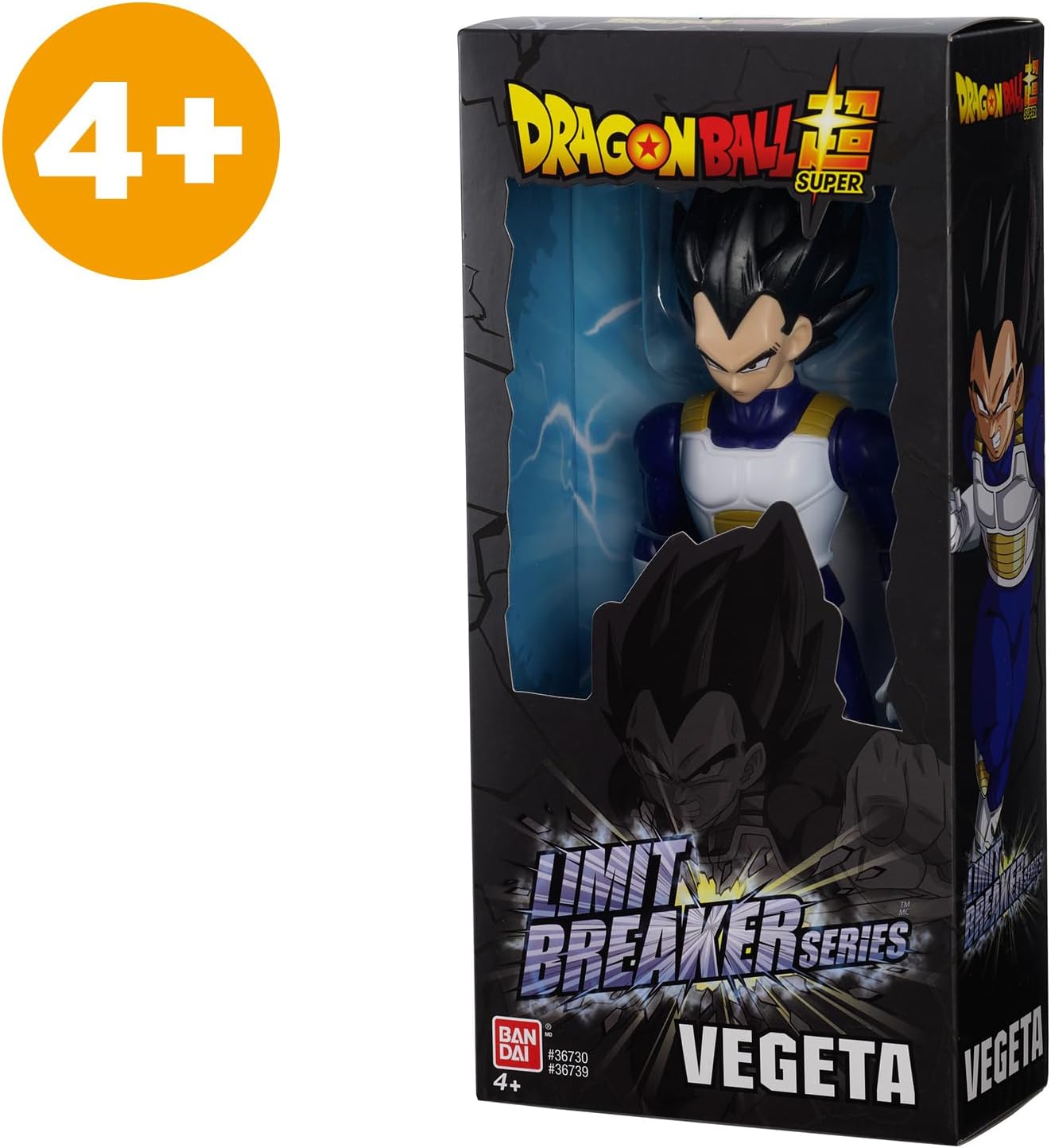 Detalle de BANDAI Dragon Ball - Figurine géante Vegeta Limit Breaker 30 cm — Licence Officielle