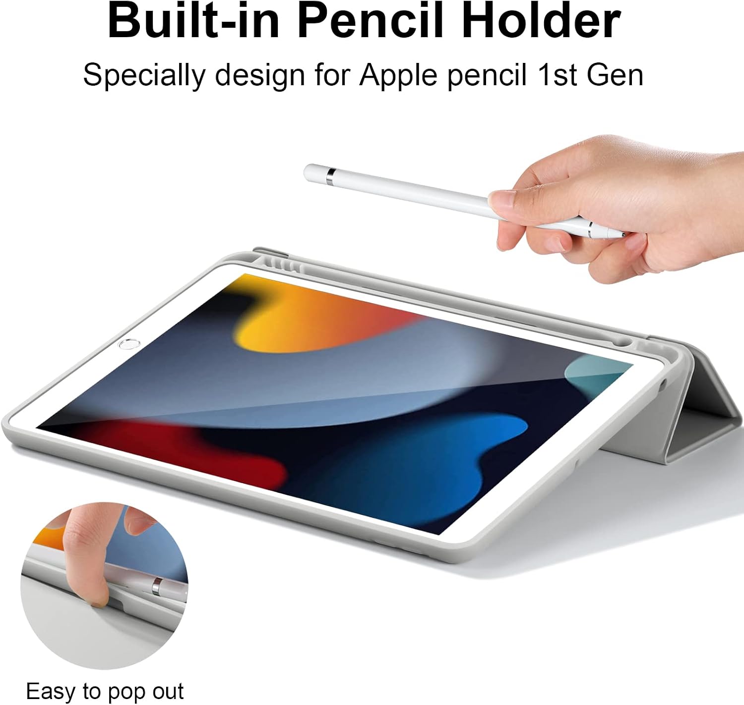 Detalle 1 de Vobafe iPad 10.2 case for 9th Gen