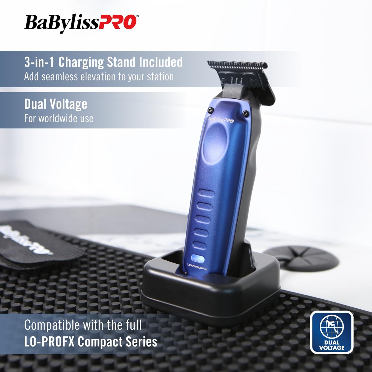Thumbnail 3 de BaBylissPRO High-Performance Compact LO-PROFX Trimmers for Men
