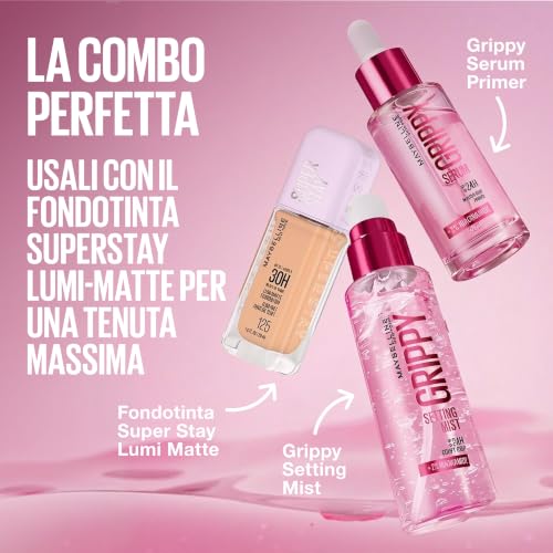 Thumbnail 8 de Maybelline Grippy Setting Mist Spray Fissante Makeup 100 ml: fissaggio prolungato con idratazione