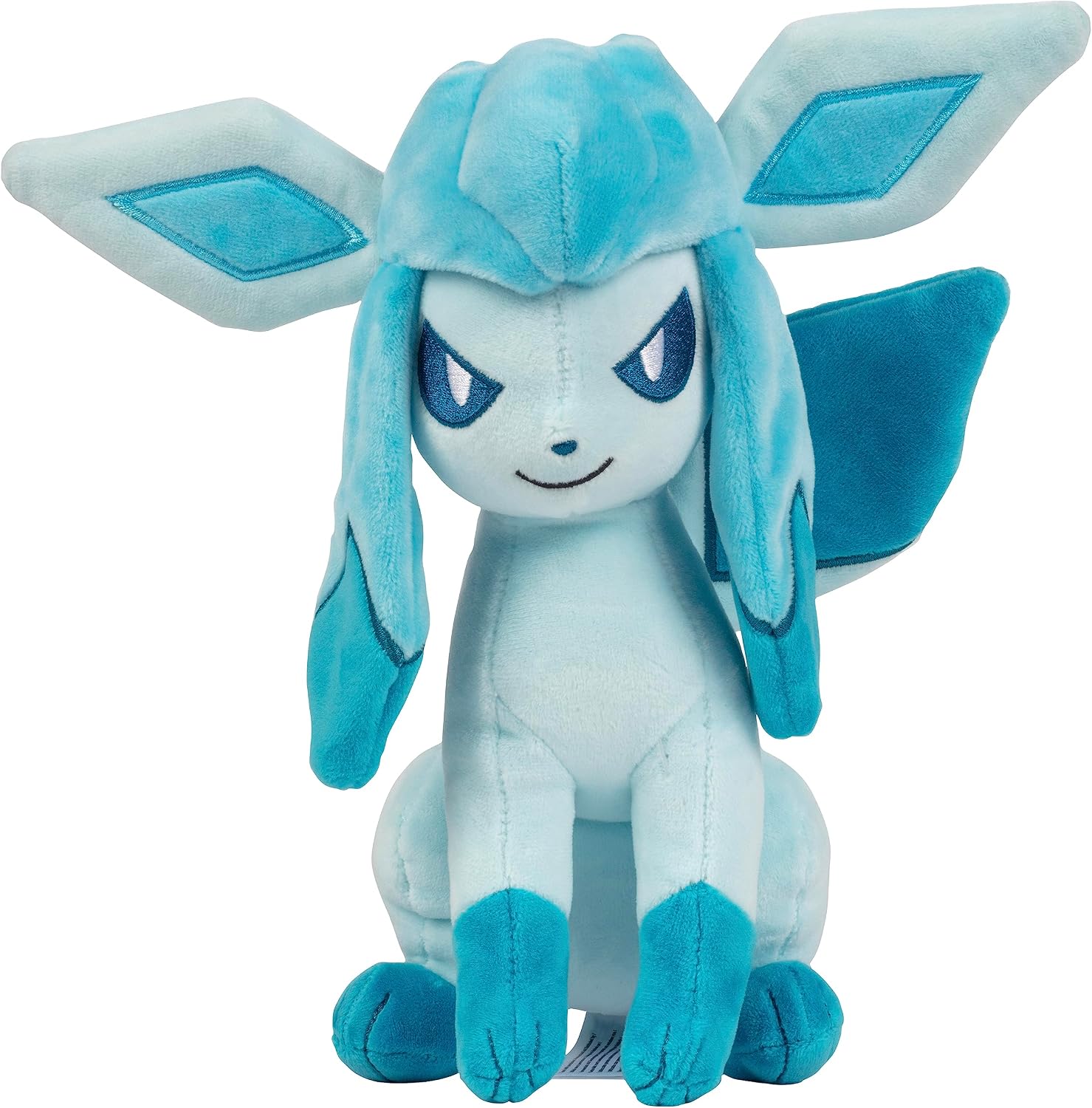 Detalle 2 de Pokémon Glaceon plyschfigur 20 cm – polyester, officiellt licensierad