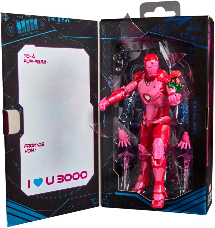 Thumbnail 6 de Marvel Legends Series I Love You 3000 Iron Man 15-cm Collectible Figure