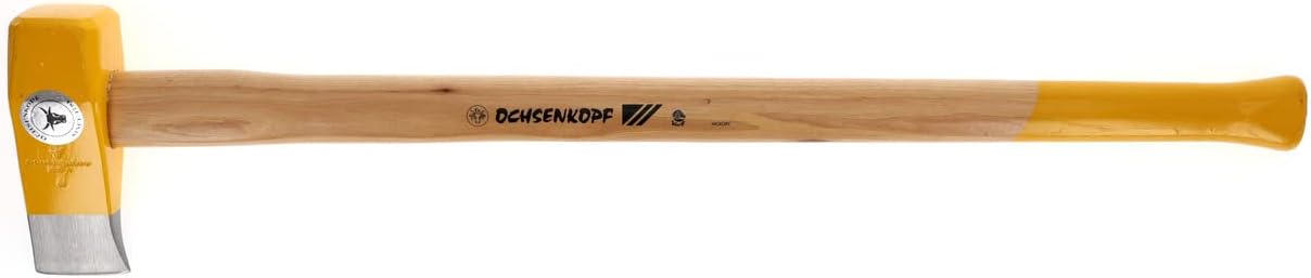 Detalle 1 de Ochsenkopf OX 35 H-3009 – młotek rozłupujący, głowica 3 kg, trzonek hikorowy