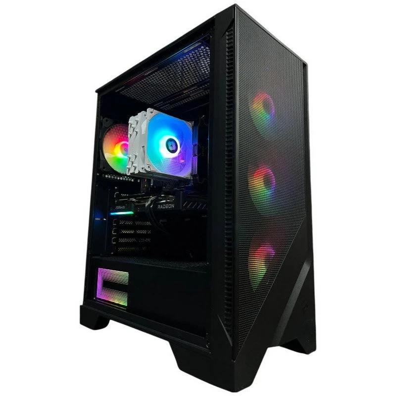 Detalle de PC Sobremesa PCGAM Valencia Ryzen 5 7600 · 32 GB RAM · 1 TB SSD · RX 9060 XT