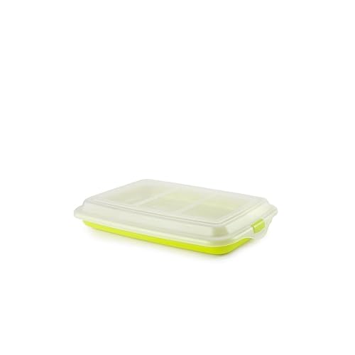 Detalle de IBILI Set de 4 Tapers para Embutidos y Fiambres | 24,8 × 14,4 × 3,3 cm, BPA-free