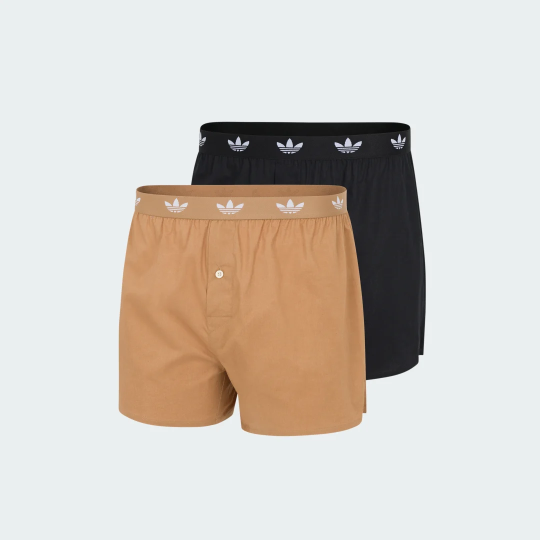 Detalle 2 de Bóxer de algodón técnico cómodo Icon Waistband (2 pares) – Adidas