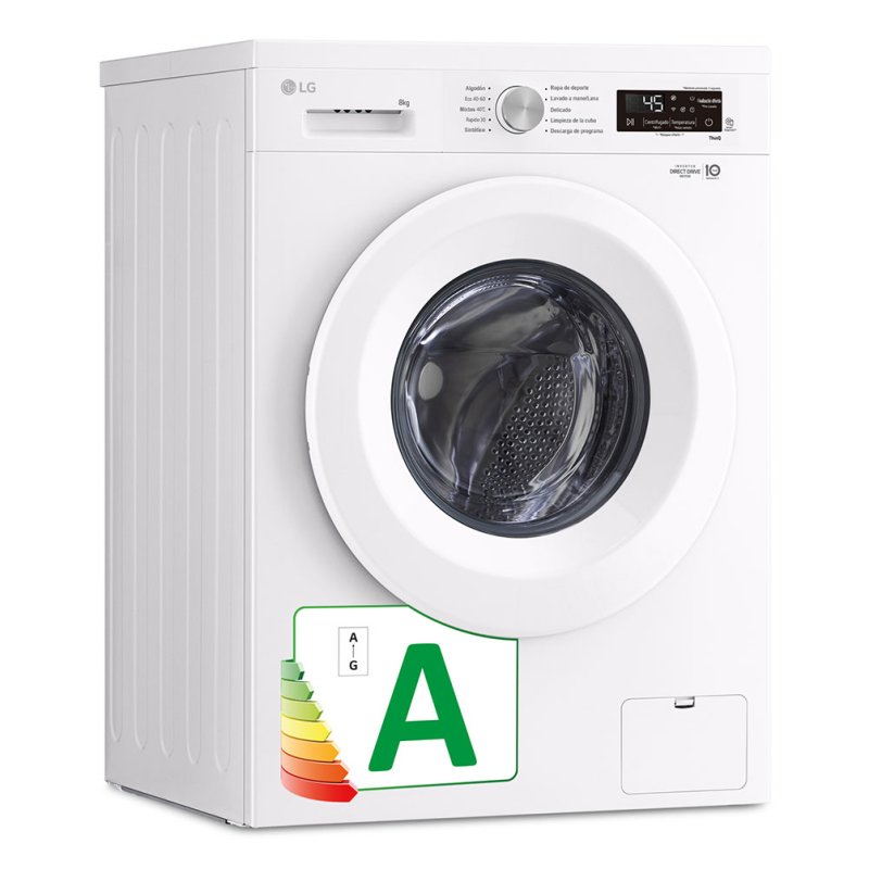 Thumbnail 3 de Lavadora LG 8kg Carga Frontal 1400rpm