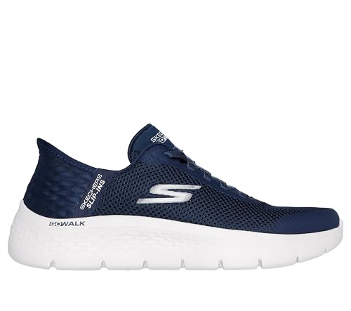 Thumbnail 3 de Skechers Femme Go Walk Flex Grand Entry Slip-in – ENTRAINEUSE Navy Textile/White Trim (39,5 EU)