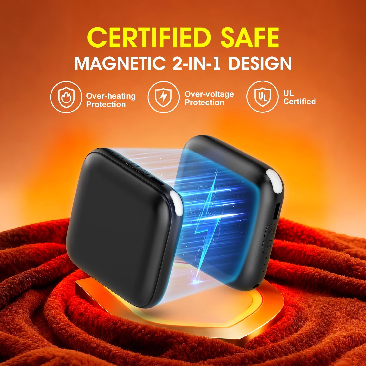 Thumbnail 5 de Rechargeable Hand Warmers 2 Pack 🌡