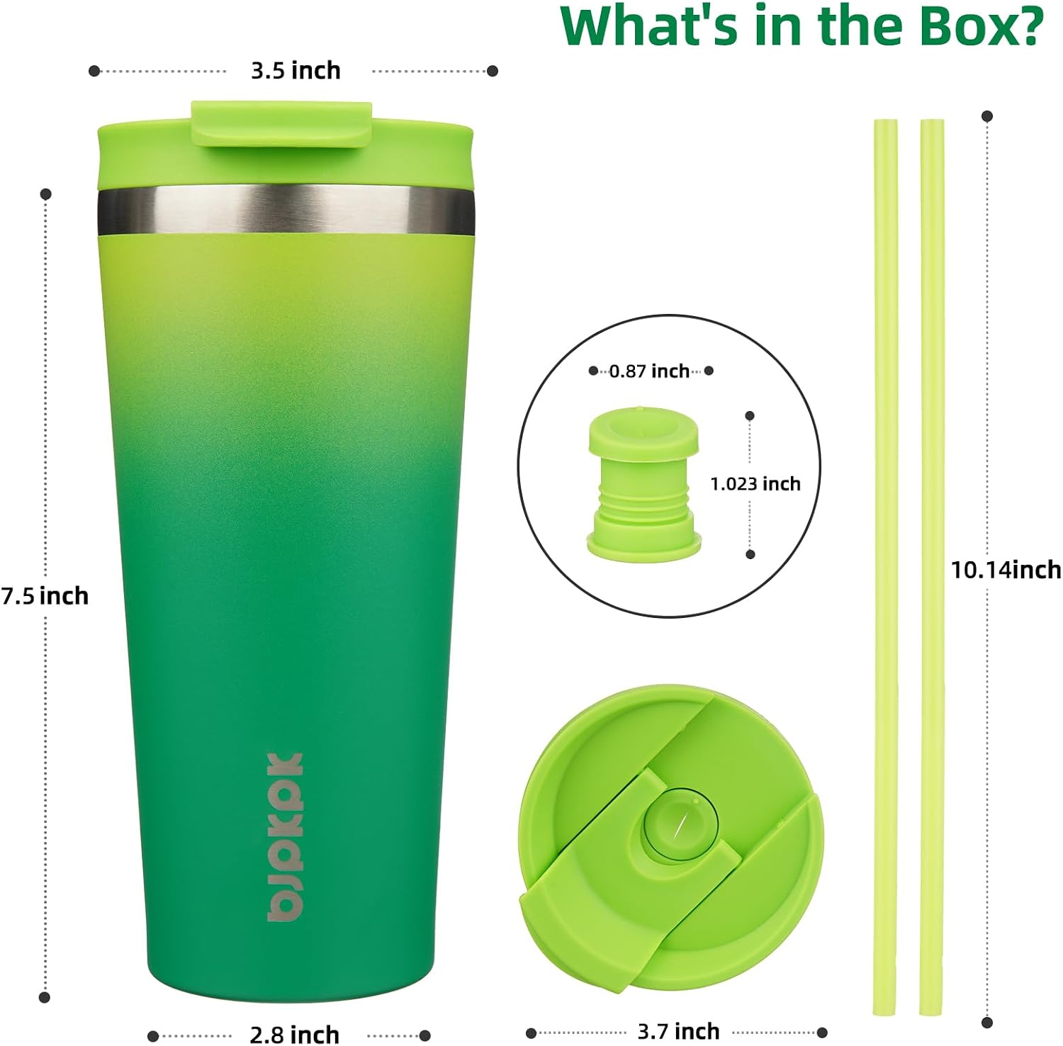 Detalle 2 de BJPKPK Coffee Tumbler 22 oz