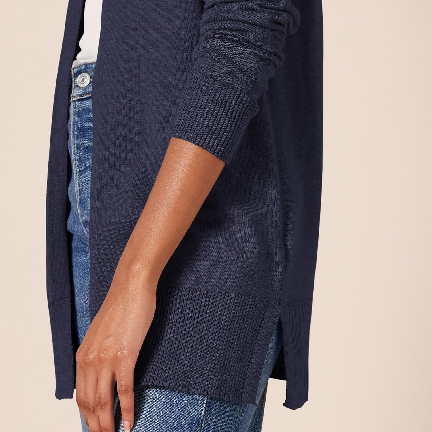 Thumbnail 3 de Amazon Essentials Women's Lightweight Long Open-Front Cardigan (Available in Plus Size)