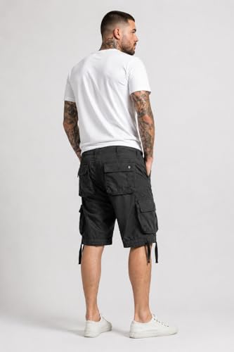 Detalle de Brandit Herren Urban Legend Shorts Cargos RS New Black 3XL