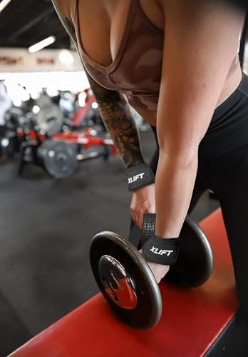 Detalle de XLIFT Straps Gym: correas de levantamiento para agarre seguro en peso muerto y powerlifting