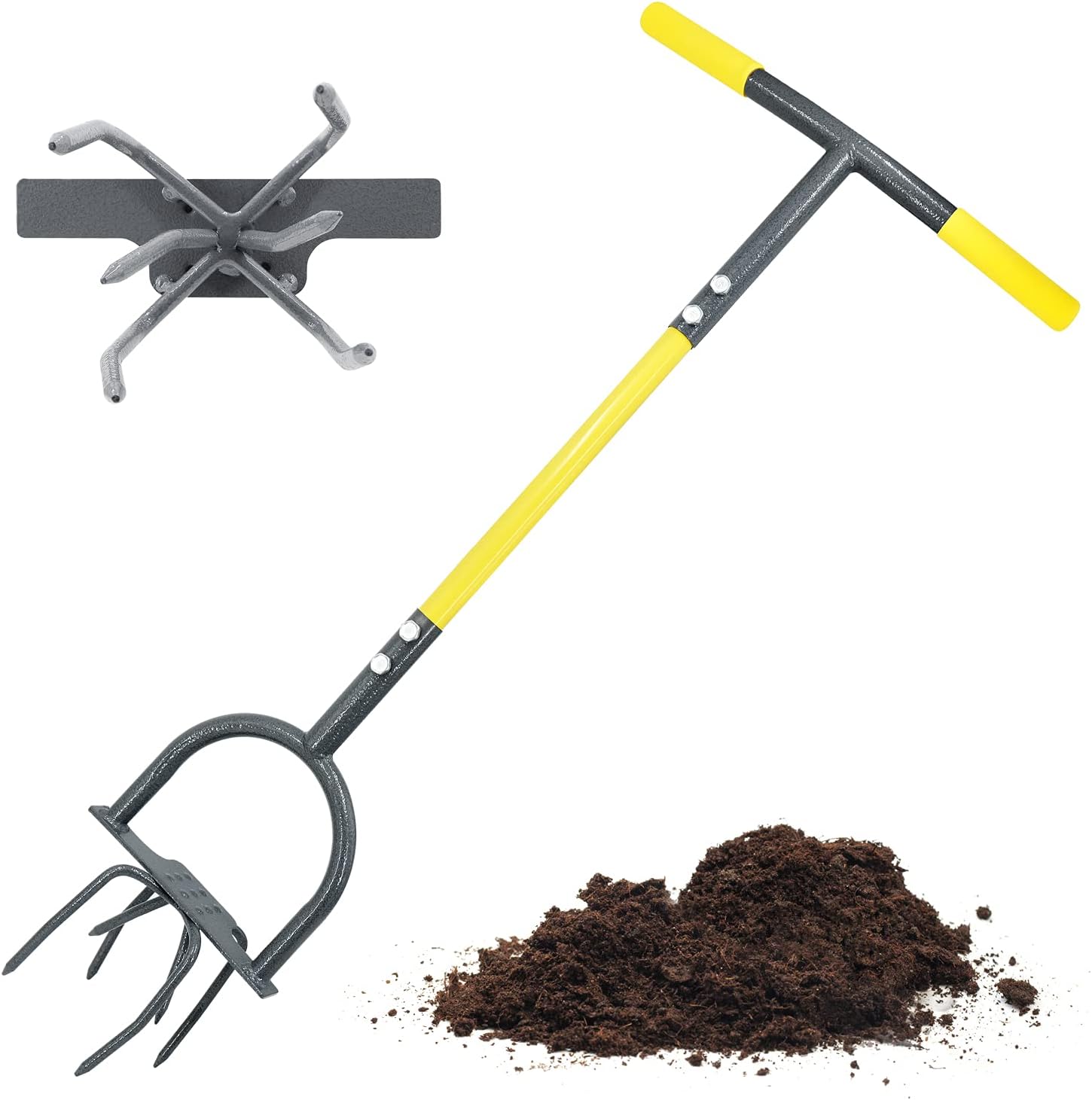 Detalle de Jardineer Garden Twist Tiller Manual