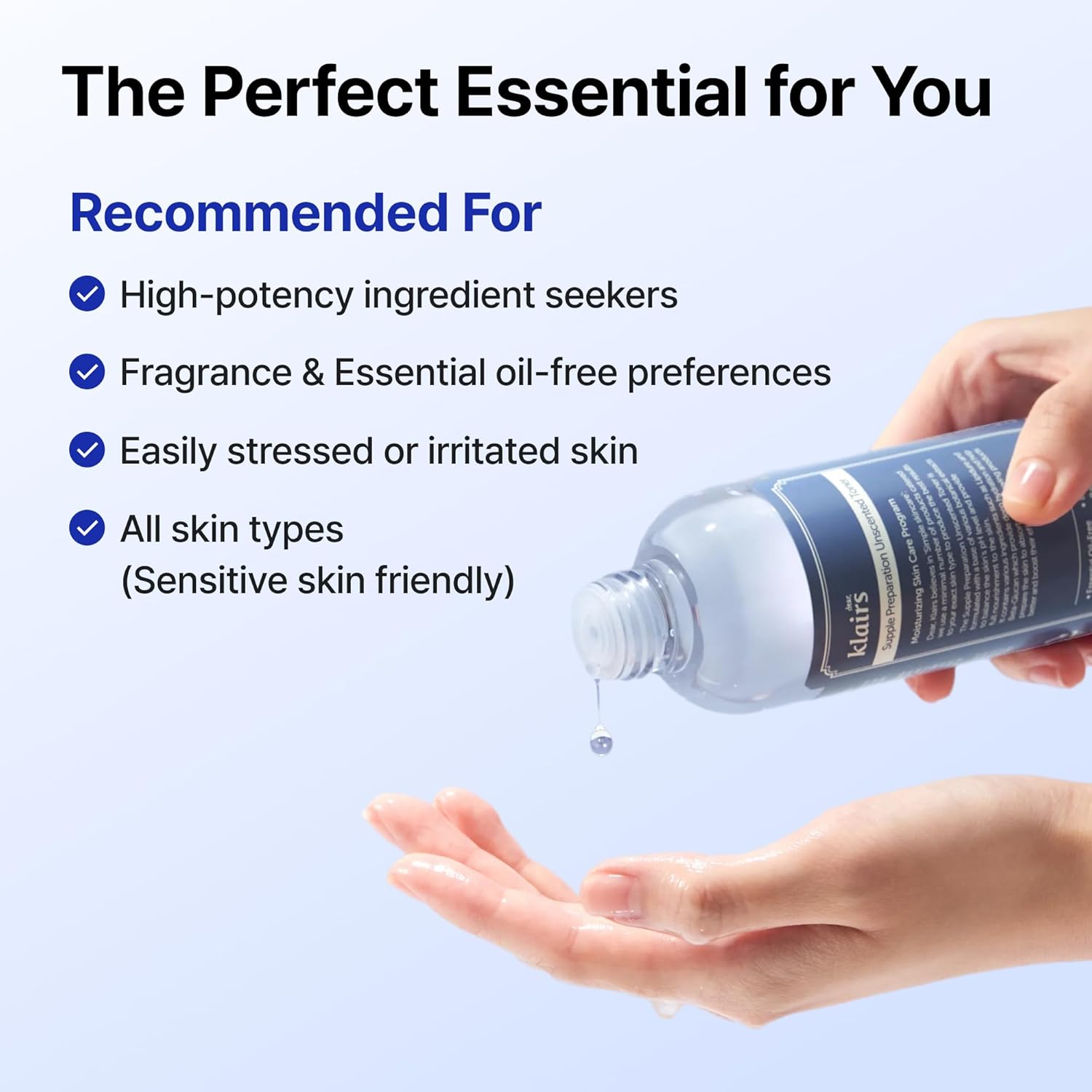 Thumbnail 6 de Dear Klairs Supple Preparation Unscented Toner (alkoholfrei, ätherische Öle frei) – 180 ml