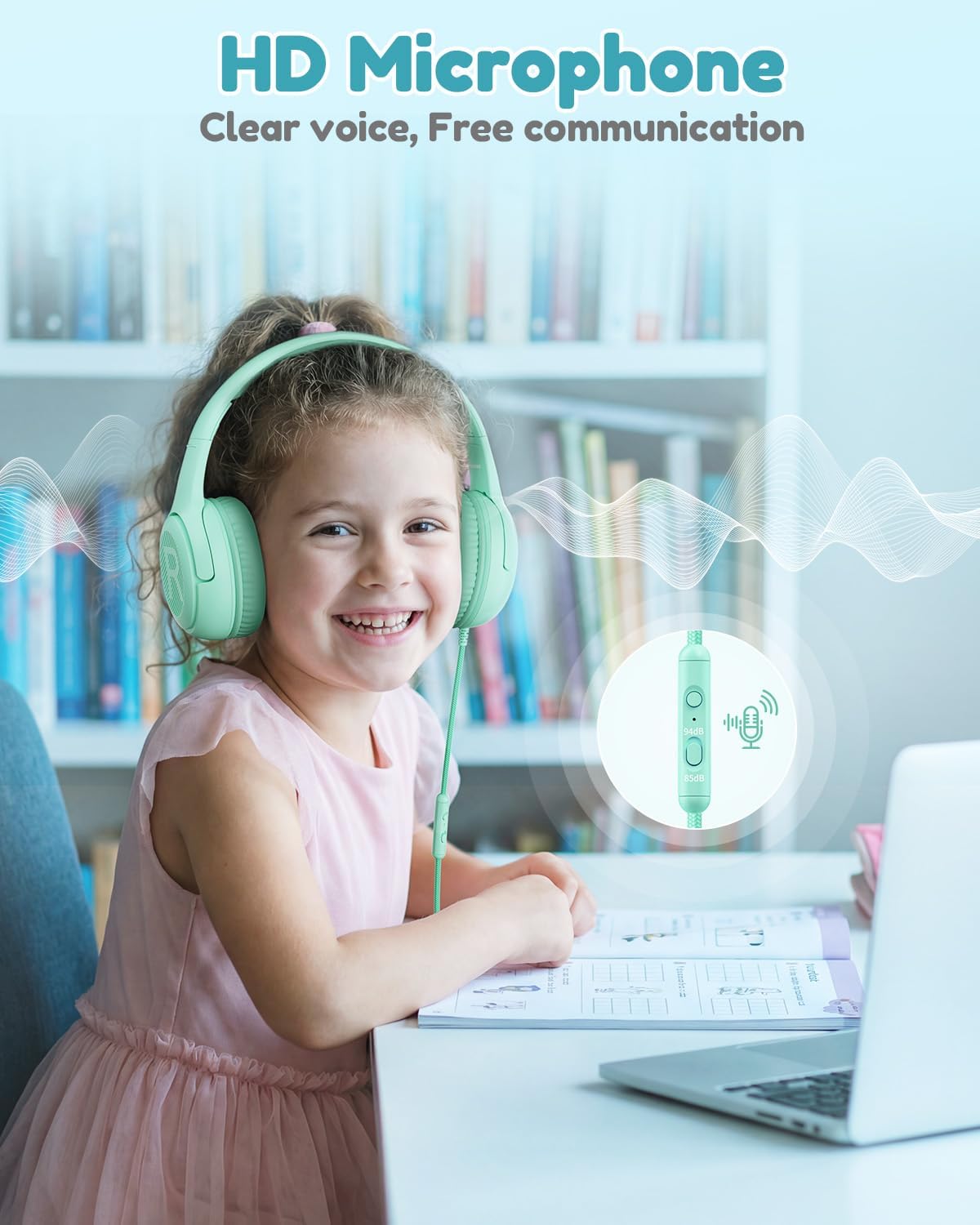 Thumbnail 4 de awatrue Kopfhörer Kinder 85 dB