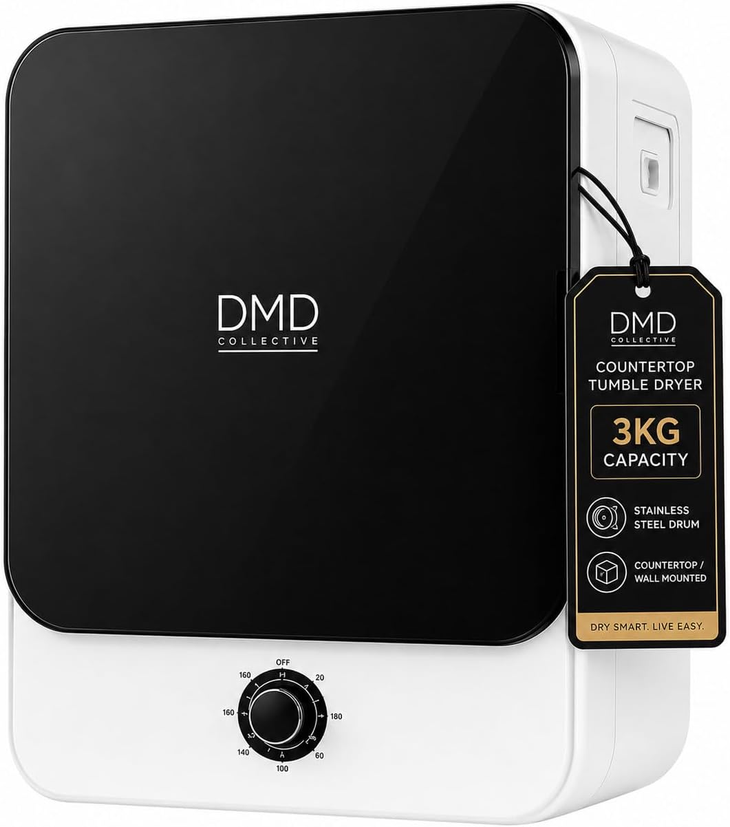 Detalle de DMD Collective 3kg Mini Vented Tumble Dryer