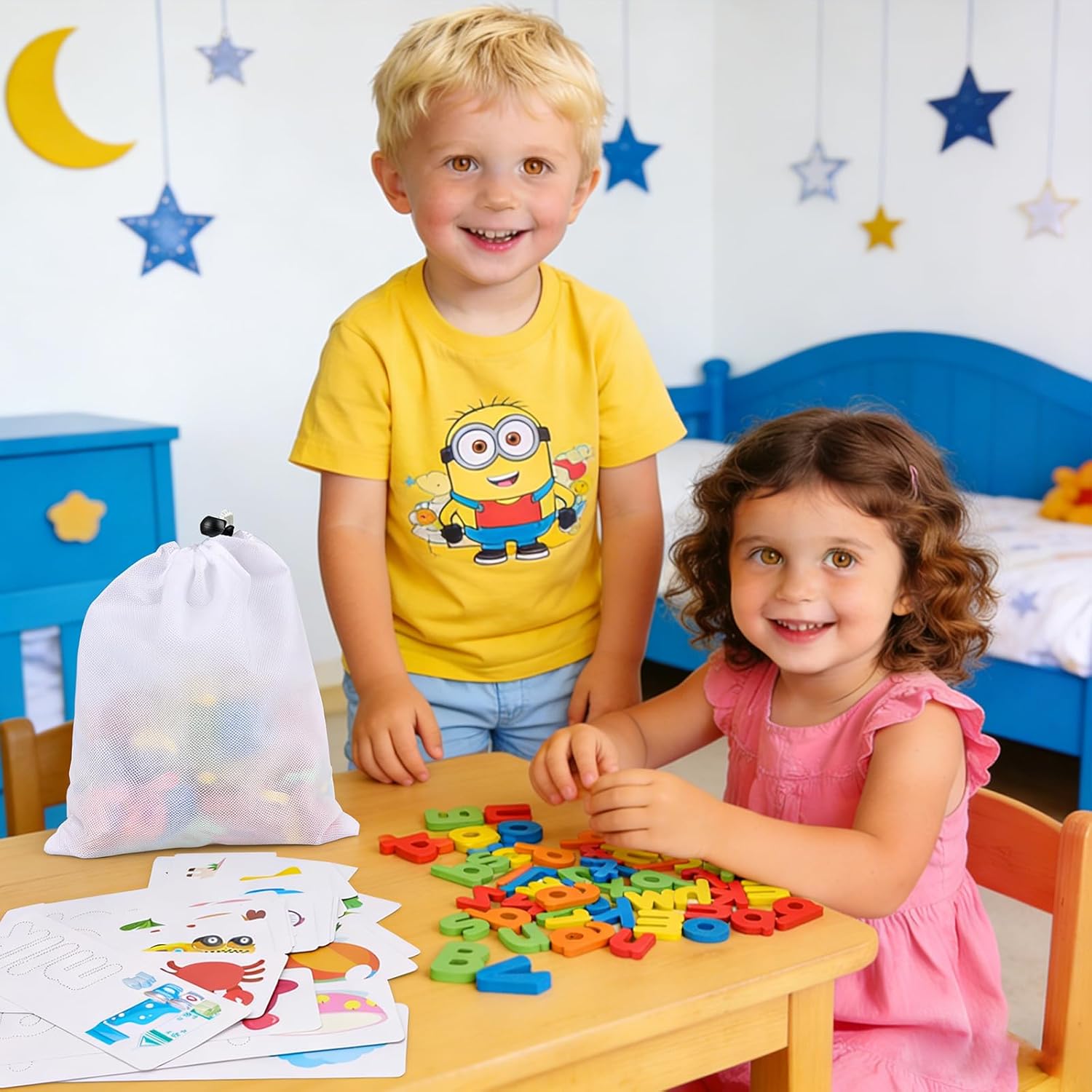 Detalle 2 de Alphabet Letter Puzzle Toddler Learning Toy 1–4 years 🧩