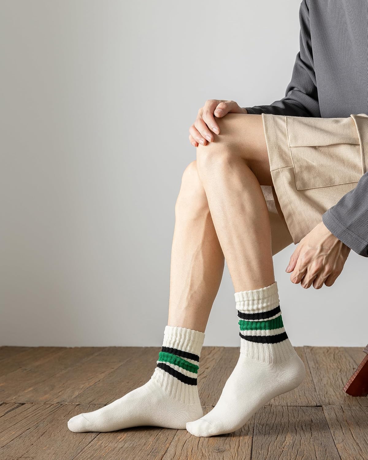 Detalle de DarkCom Crew Socks, 5 Pairs