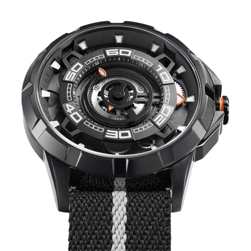 Detalle de BERNY Automatic Men's Watch, 5ATM, Luminous Dial and Sapphire Glass