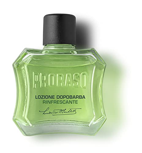 Detalle 2 de Proraso After Shave Lotion with Eucalyptus Oil & Menthol (3.4oz) – Refreshing Italian Grooming for All Beard Types
