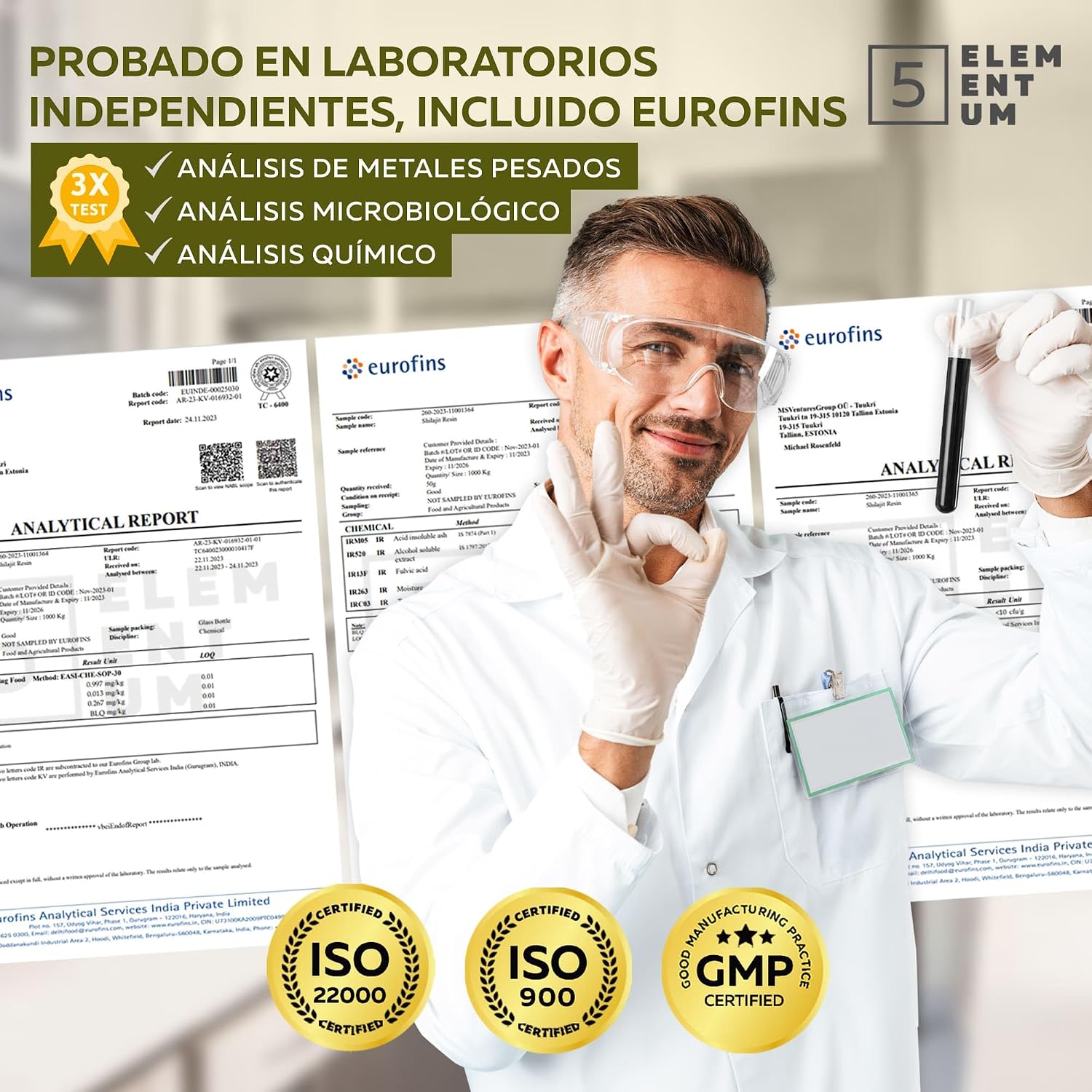 Detalle 2 de Shilajit Puro Himalaya 82% Ácido Fúlvico