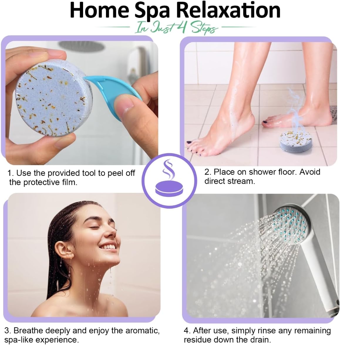 Thumbnail 6 de Shower Steamers 8-Pack Aromatherapy
