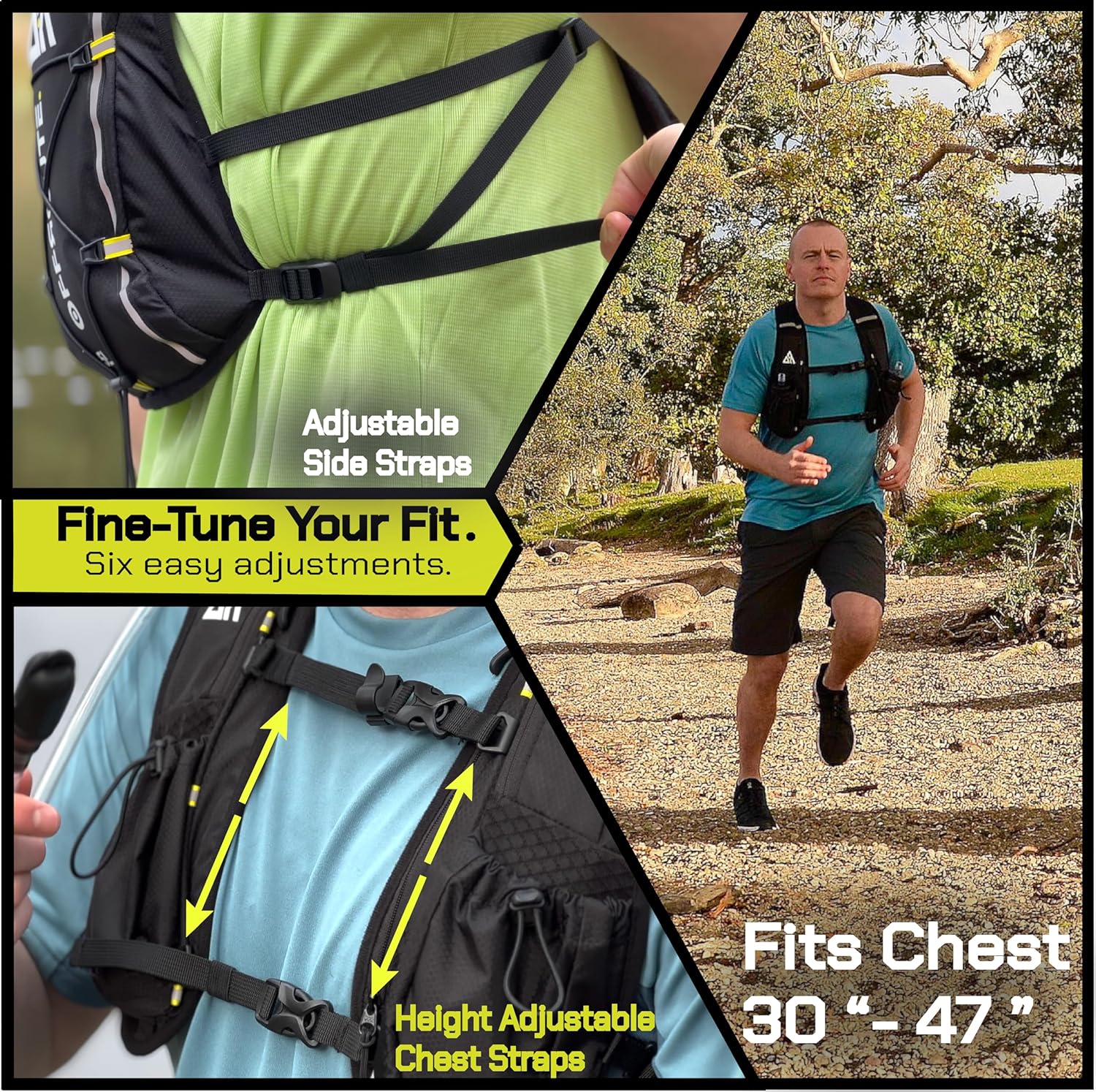 Thumbnail 3 de OFFROUTE Running Vest hydration pack with phone holder