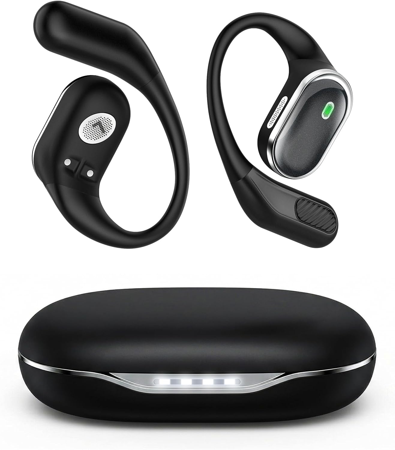 TRAUSI Open Ear Wireless Headphones: 50H Playtime, IPX7, Bluetooth 5.4
