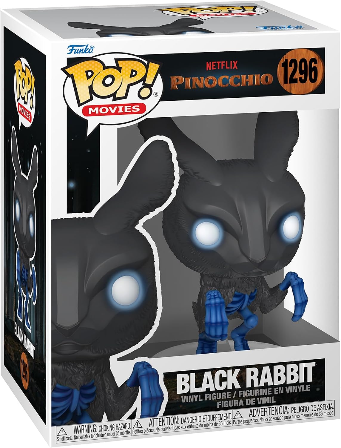 Detalle de Funko 67385 POP! Movies Pinocchio Black Rabbit Vinyl Figure