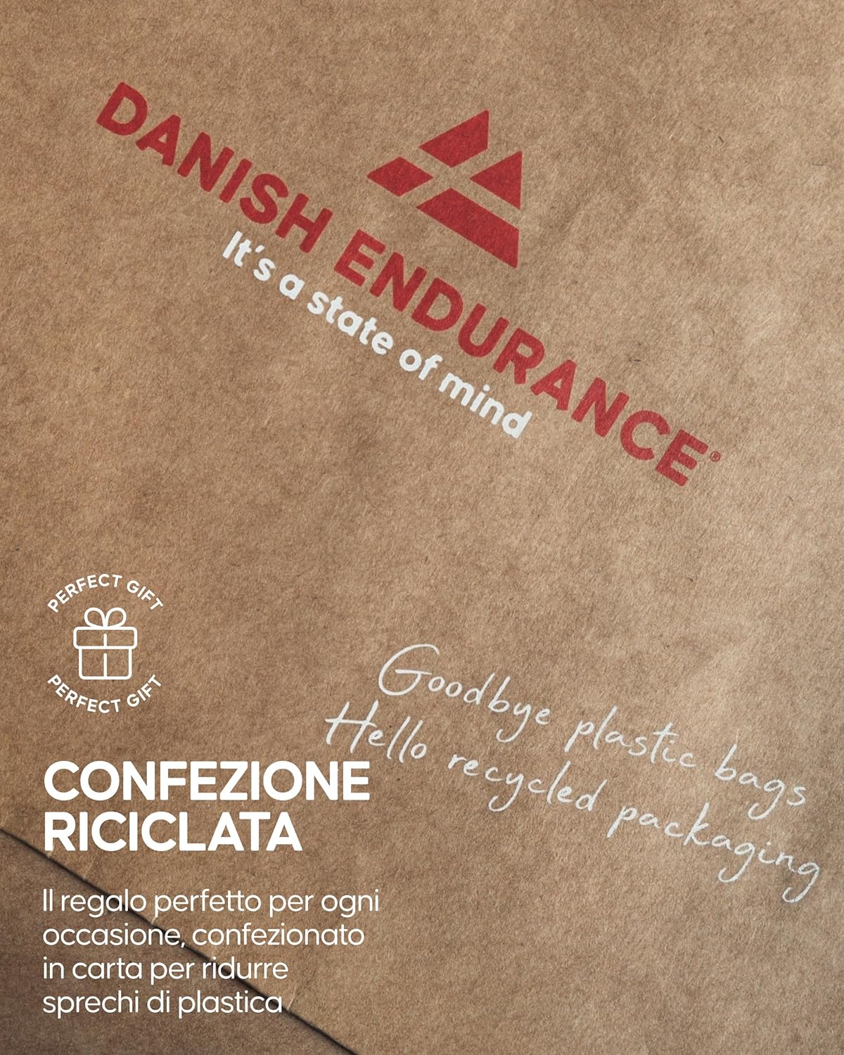 Thumbnail 4 de DANISH ENDURANCE Calze di contenimento in cotone biologico 14-18 mmHg (3 paia) per lavoro, sport e recupero