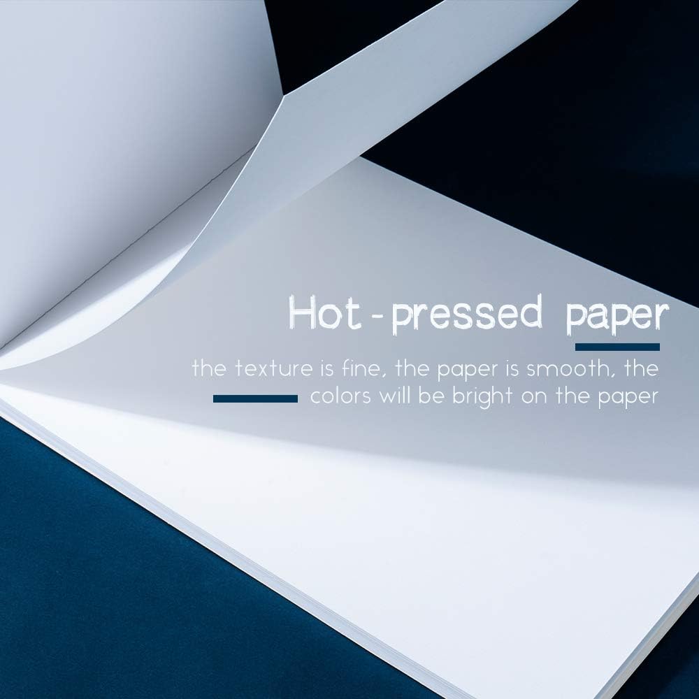 Detalle de Paul Rubens oljepastellpapper, A4-format, varmpressat, 240 g/m², 30 ark