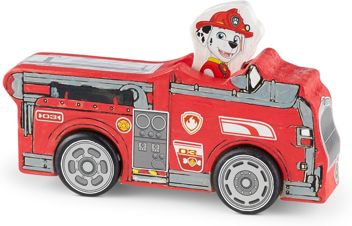 Thumbnail 2 de Melissa & Doug PAW Patrol Kit de Manualidades Vehículos de Madera 🚗