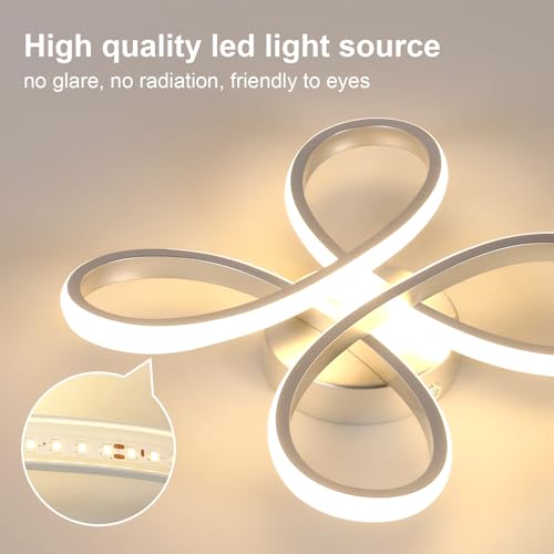 Thumbnail 4 de Comely Lámpara de Techo LED Flores 30W, Blanco Cálido