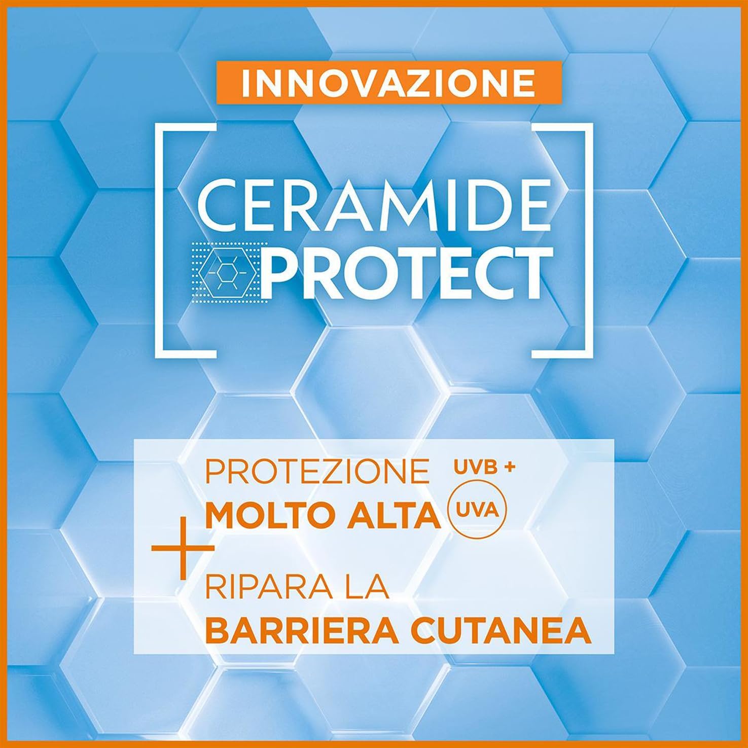 Detalle 2 de Garnier Siero Viso Protettivo Invisibile Super UV SPF 50+ con Ceramide Protect, Ambre Solaire (30 ml)