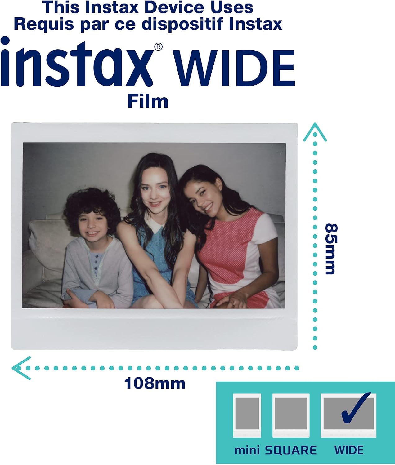 Thumbnail 6 de Fujifilm INSTAX Wide 400 Instant Camera (Sea Sage Green)