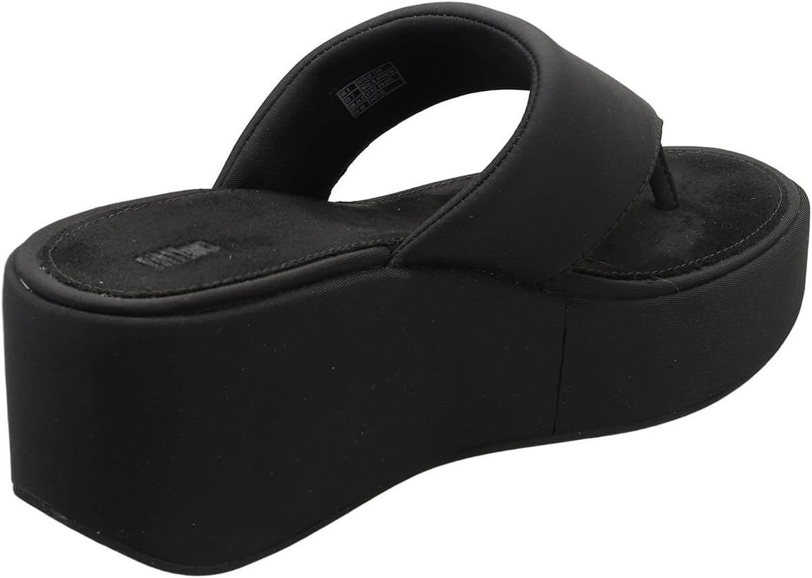 Detalle 2 de Fitflop Women's Platfforms Wedge Toe-Post Sandals — Sandales compensées à bride-pouce