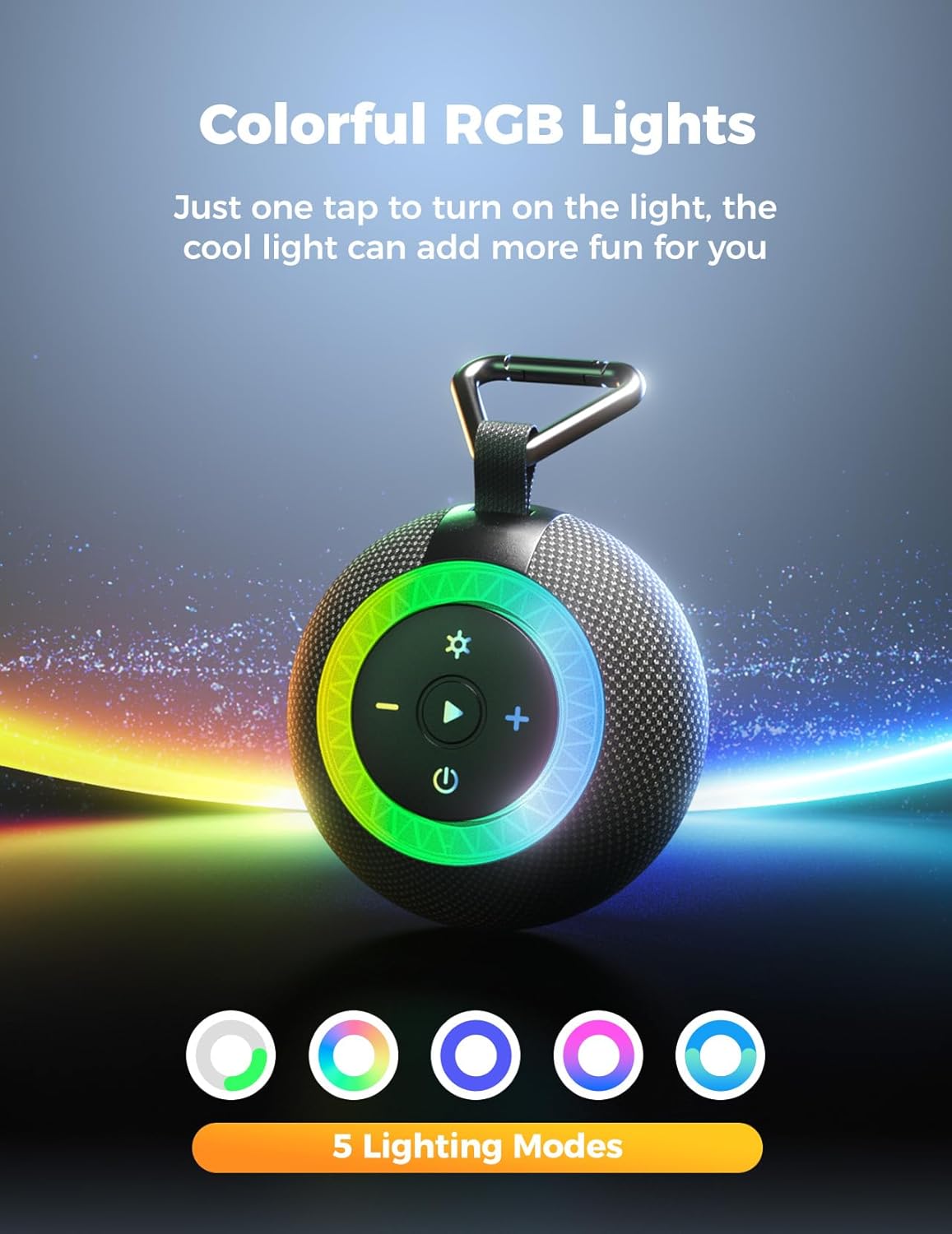 Thumbnail 6 de UOHHBOE Bluetooth Shower Speaker (C06) with IPX7 protection, 24H playtime and wireless stereo pairing