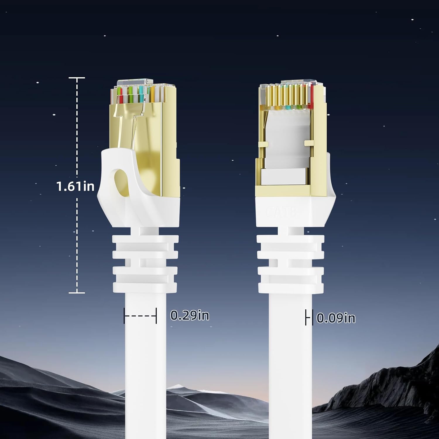 Thumbnail 2 de YesTXR LAN Kabel 10M Cat 8 🔌