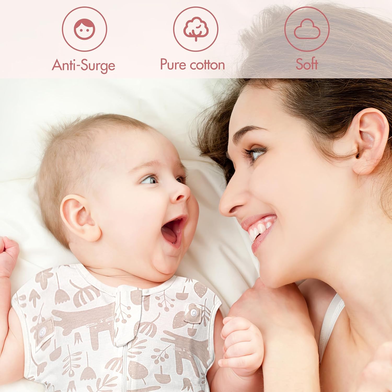 Detalle 2 de ANYEDDE 2-Pack Transitional Swaddle 3-6 Months