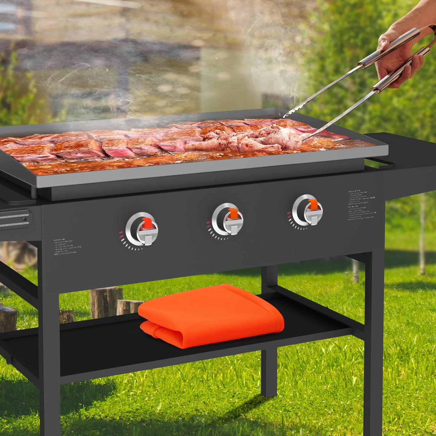 Thumbnail 6 de Silicone Griddle Mat Cover, 28 XL