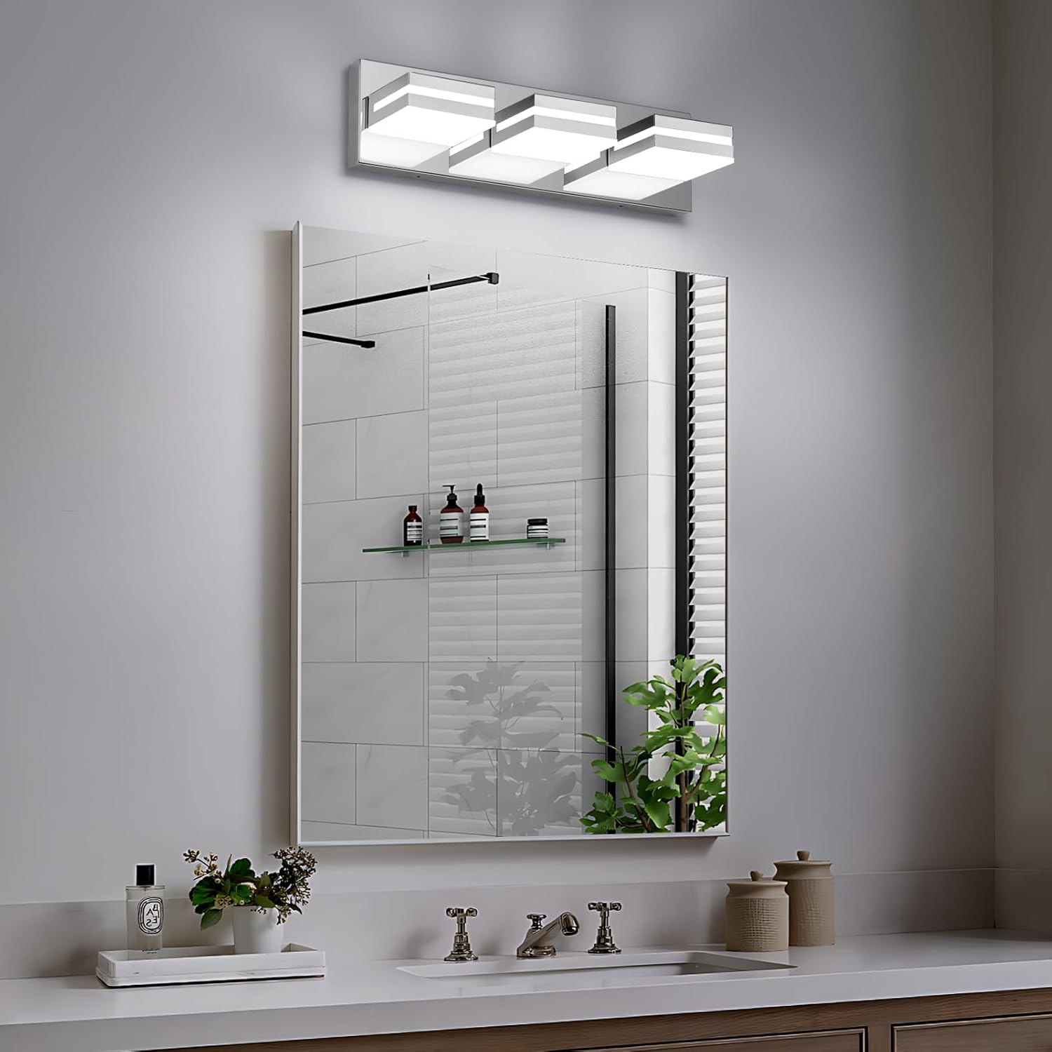 Thumbnail 6 de JZEKVN Modern LED Vanity Lights 3-Light