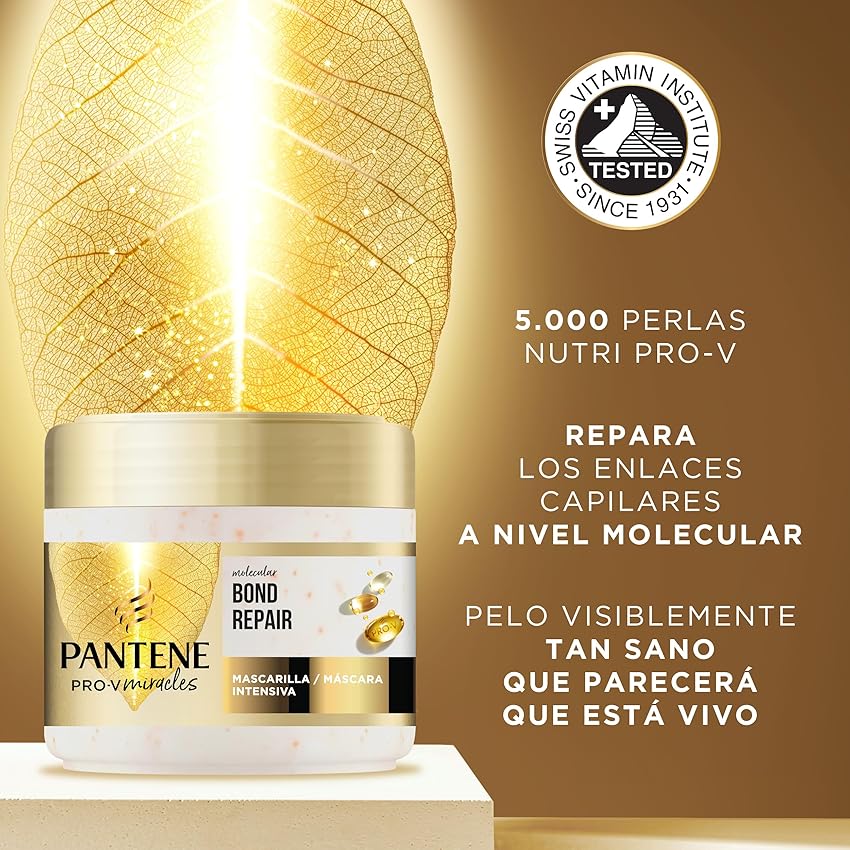 Thumbnail 4 de Pantene Molecular Bond Repair: Champú, Acondicionador y Mascarilla 💁‍♀