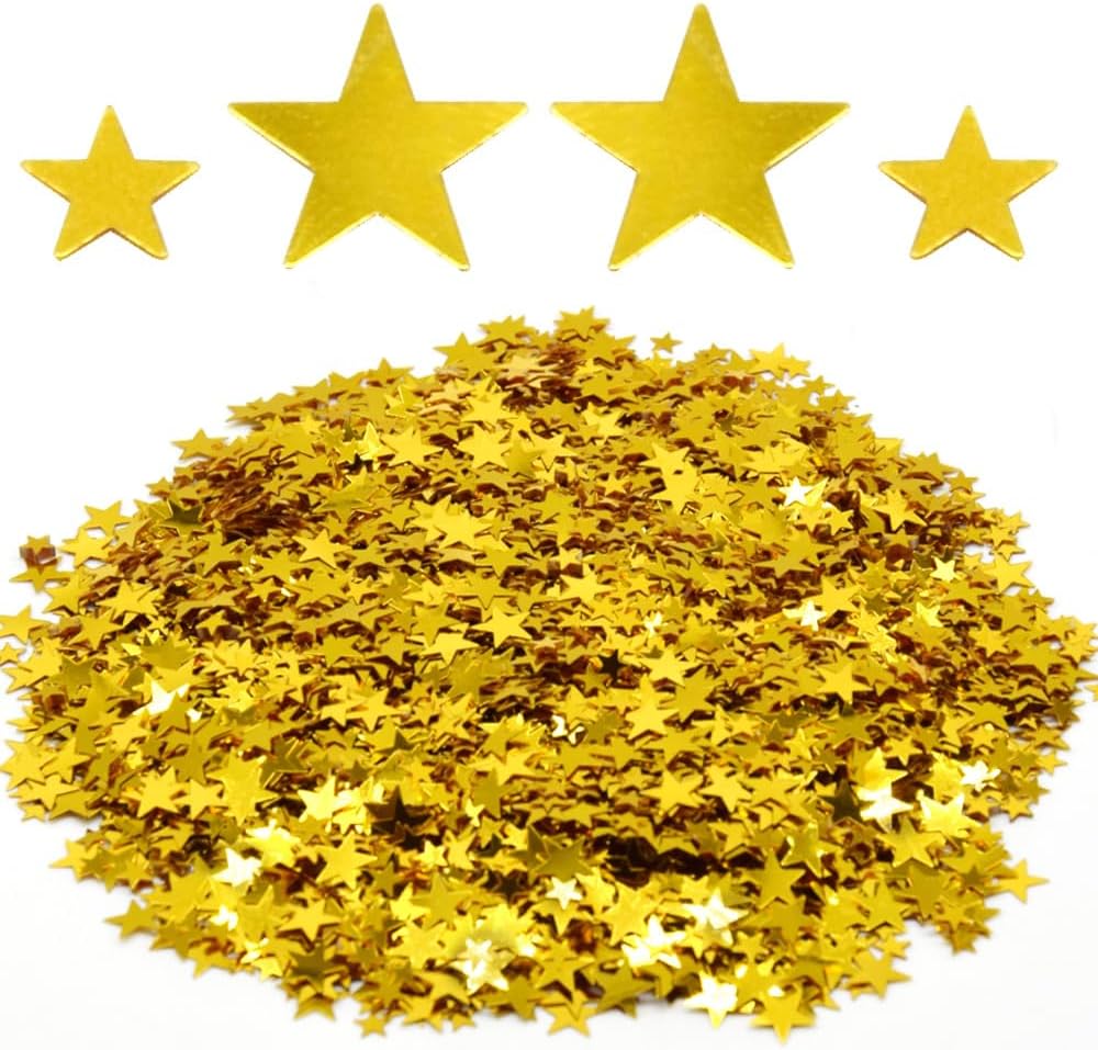 Thumbnail 6 de Yosawa Star Table Confetti 60 g