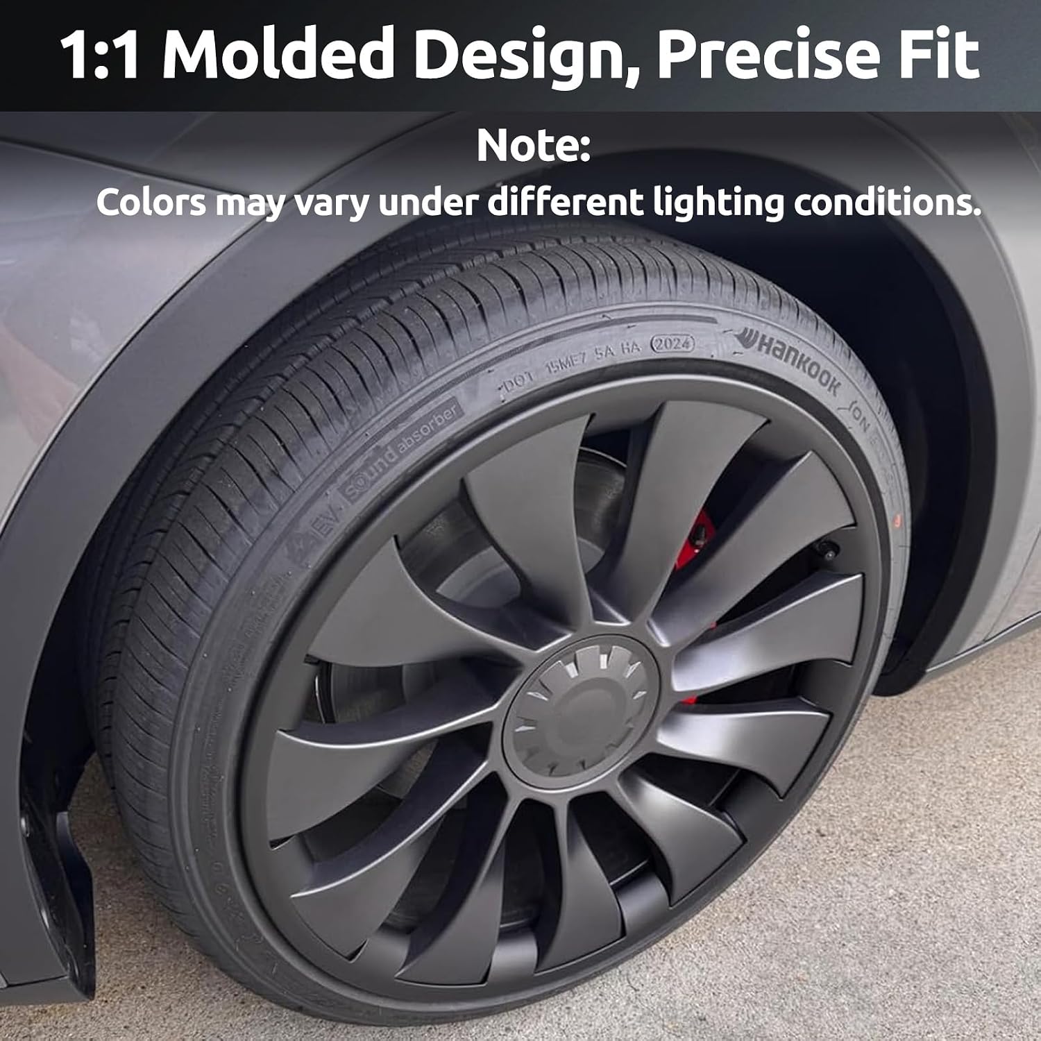 Detalle 2 de Tesla Model Y Performance 21-inch Rim Protector Wheel Cover