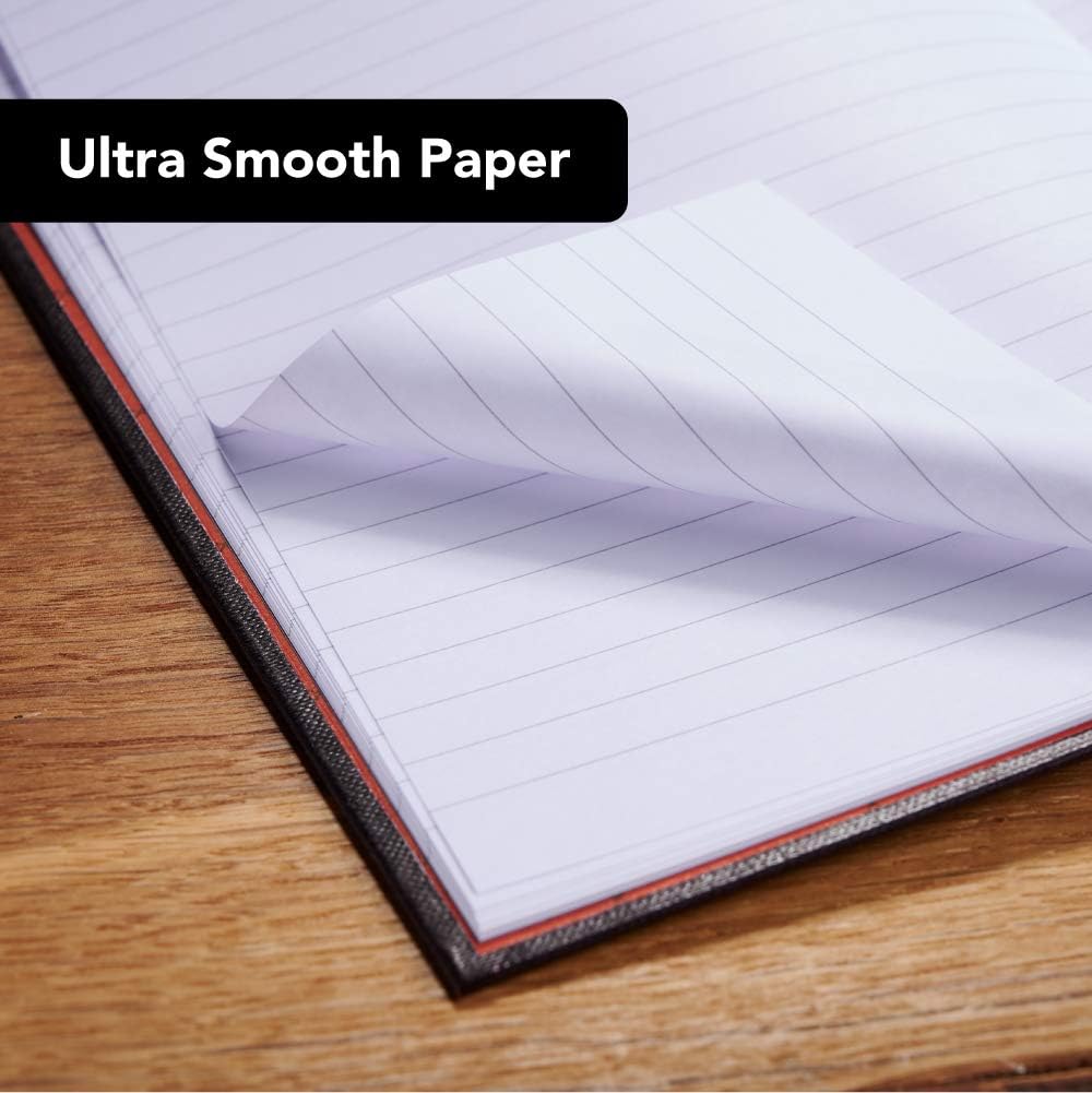 Thumbnail 1 de Oxford Black n' Red A5 Notebook – Hardback Casebound, Ruled, 192 Pages (Pack of 3)