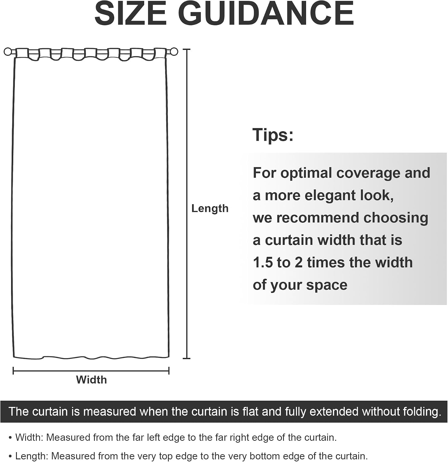 Thumbnail 6 de RYB HOME Outdoor Curtains, 52 x 84 inches