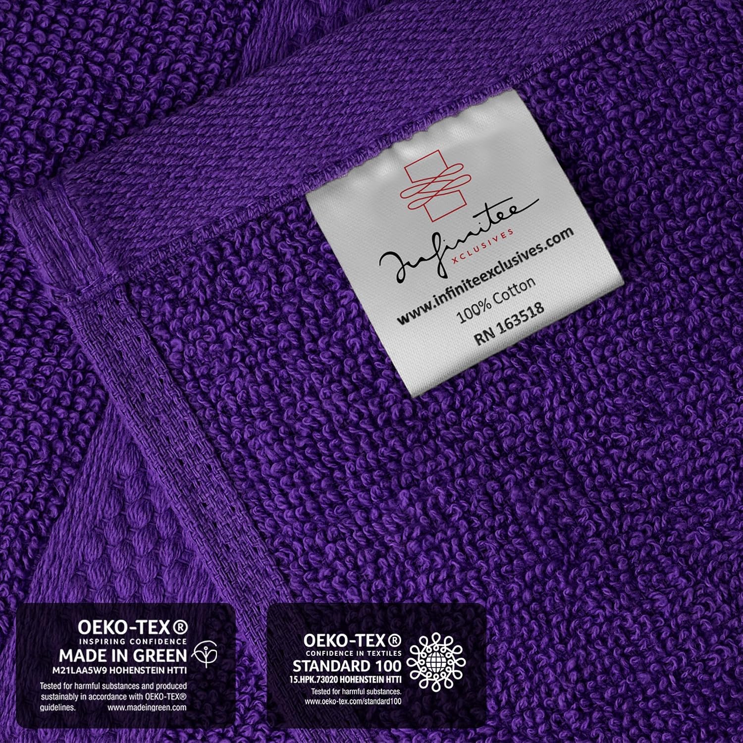 Thumbnail 4 de Infinitee Xclusives Washcloths, 12-Pack