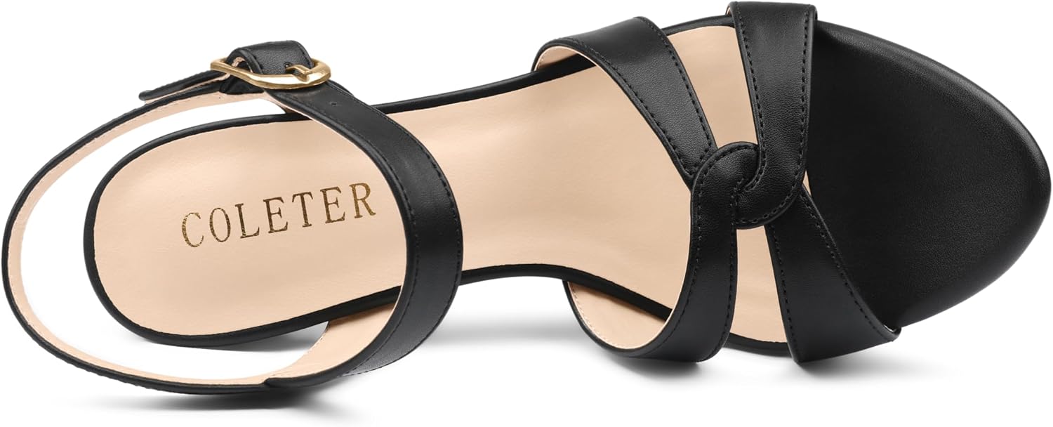 Detalle 2 de COLETER Dress Sandals with 3.74-Inch Heel